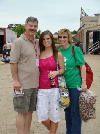 Joel, Lindsey, and me at the Real TX Festival