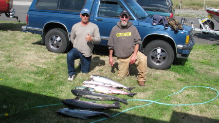 Mark & Gary with our limits of URB's