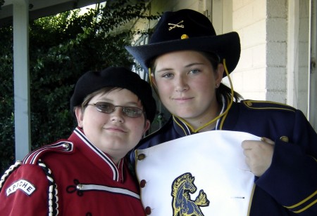 My band nerds (Ashley and Andrew) 2007