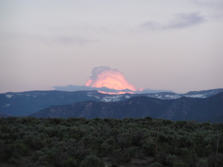 View from Dry Lake