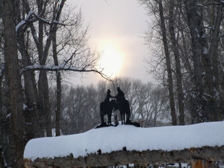 Beautiful Winter Evening