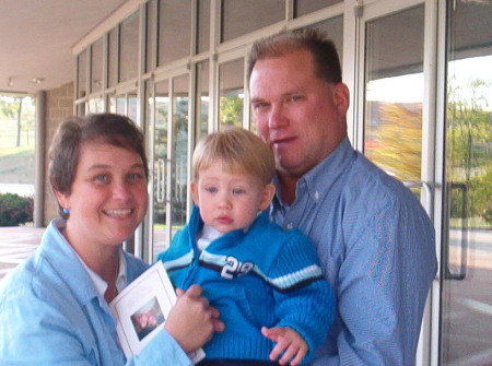Kristi (wife) Kyle (2yrs) and ME