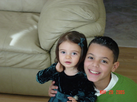my daughter Isabella and son Christian:)