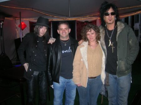 Meeting Mick Mars and Nikki Sixx