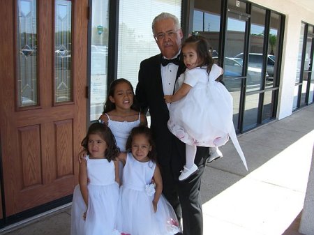 Proud Papa and grandkids