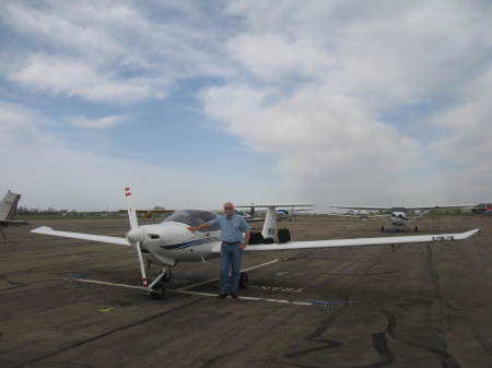 Lynn with Diamond Eclipse DA-20, Boulder, CO