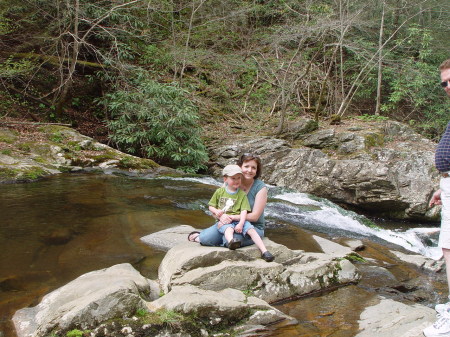 Joshua & Steph in the Smoky Mountains 4-07
