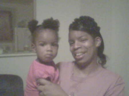 Me and baby Aaliyah