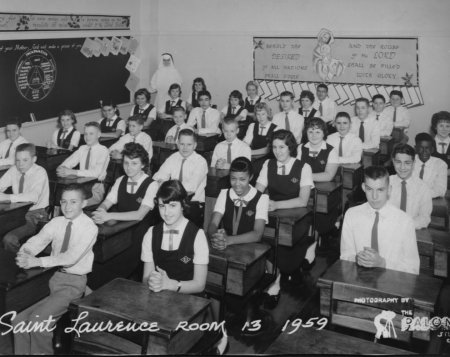 Carl Hede's album, St. Laurence School