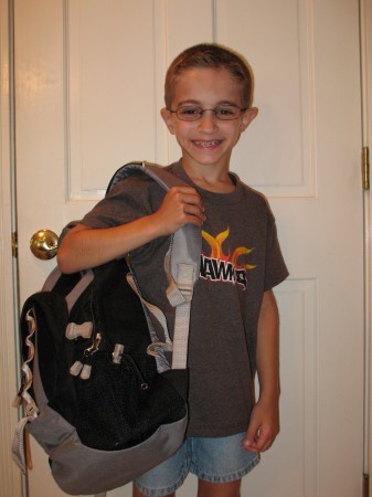 First day of 3rd Grade - Sept '07