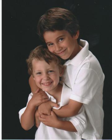 My Grandchildren, Peyton (6)  and Tanner (3)