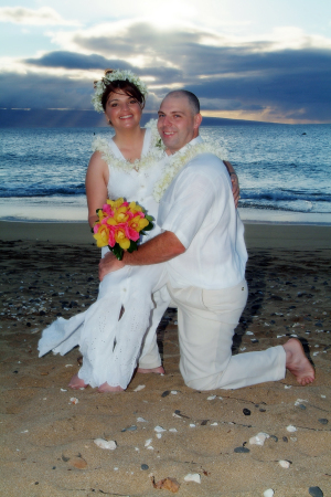 Our vow renewals in Maui, Hawai'i