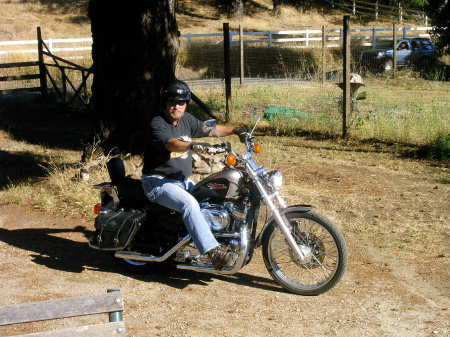 Cruzin' on the Harley D