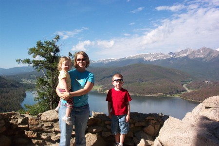 The kids and I in Colorado