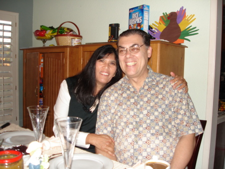 Raquel & I on Thanksgiving 2007