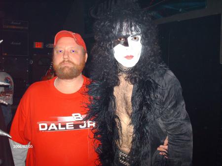 Me And KISS Army Member As Paul Stanley