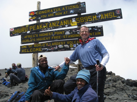 Mt. Kilimanjaro, Summit 19,340, Nov. 2007