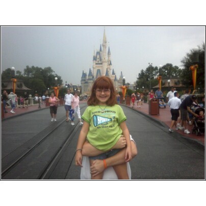 Cassie at Disneyworld