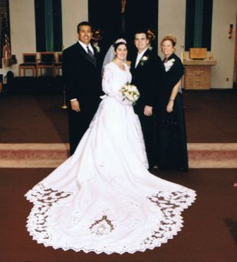 My son Rory's wedding 2003