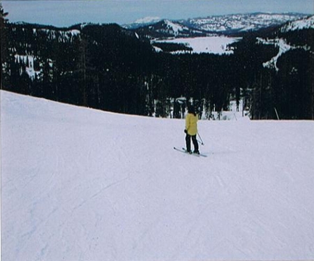 Skiing at Tahoe