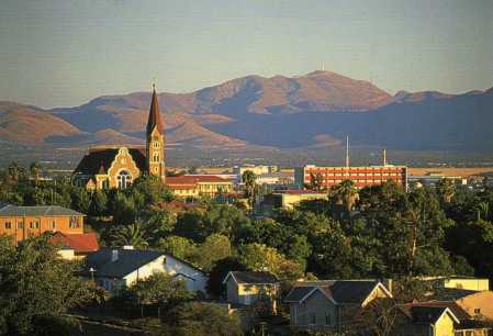 Windhoek, Namibia where I lived