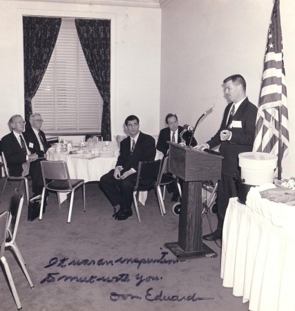Don speaking out in Wash. D.C. 1994