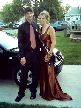 My son Cory Hunley with his then girlfriend, AHS homecoming queen