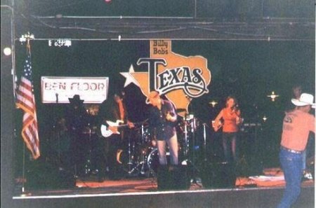 Playing at Billy Bob's Texas