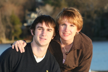 My son Jonathan and myself,  portrait 2006