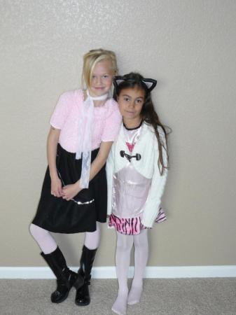 Kylie and Devlynn Halloween 07'