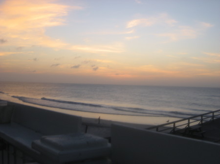 Sunrise on Carolina Beach NC