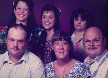 my family in 1991