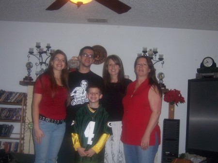 This is me and my Kids at Christmas 2007