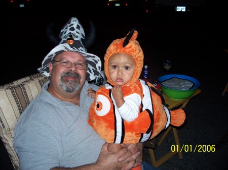 me and my grandson, Halloween
