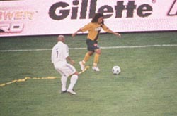 Cobi Jones vs. Roberto Carlos