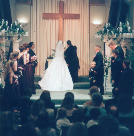 Our Sons Wedding in 2001