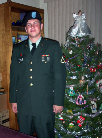 My son John...Proud to be an American