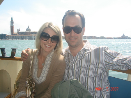 Hubby and me in Venice.  Ahhh...Venice.