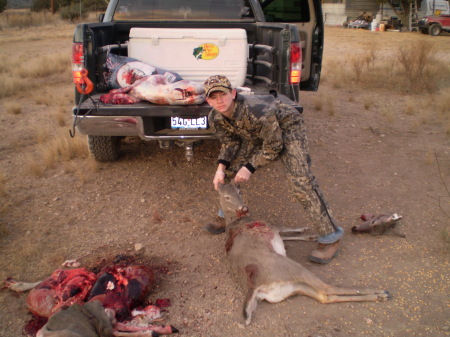 my son killed 4 this morning hunt