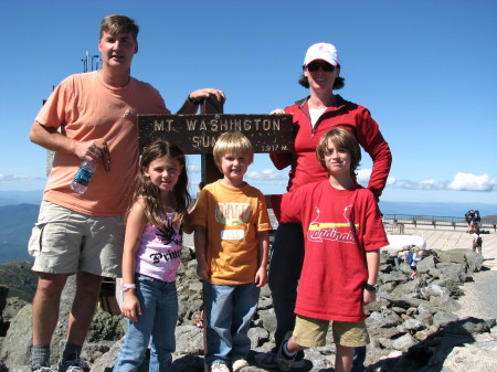 Summit of Mount Washington 2007