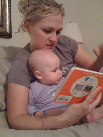 Reading with Mom