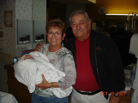 My Mom & Dad with Jake