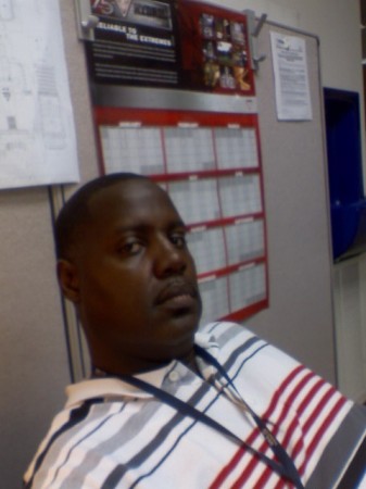 At work chillin