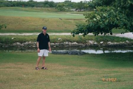 Golf with Gator