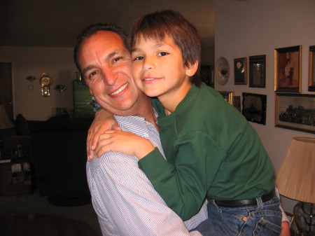 Me and my 10 year-old son, Austin, Thanksgiving 2007