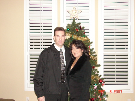 My husband, Dave and I - Dec. 2007