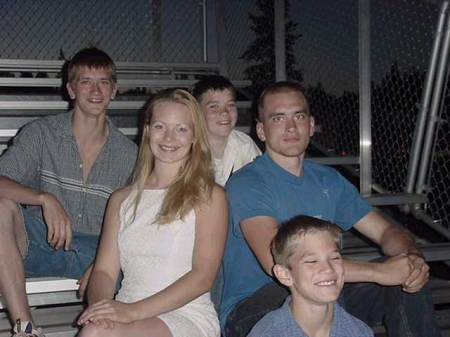 my five kids about 6 years ago...