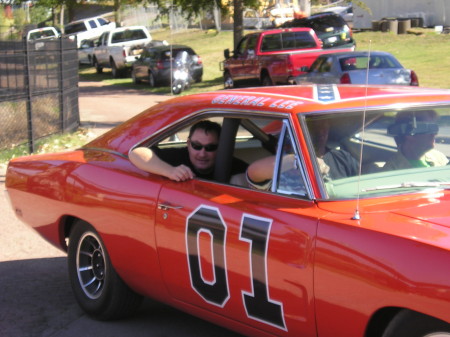 riding in the general lee