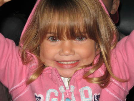 my beautiful baby girl at Disney world Nov. 2007