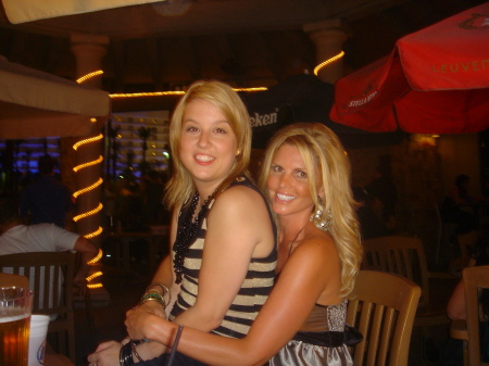LACY AND I, VEGAS...HER B-DAY. SEPT. 2007